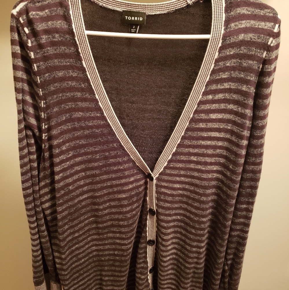 Torrid light weight cardigan